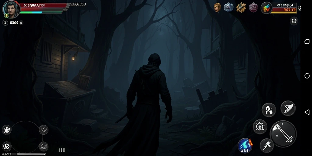 Tampilan menakutkan dari gameplay 8364 yang penuh ketegangan.