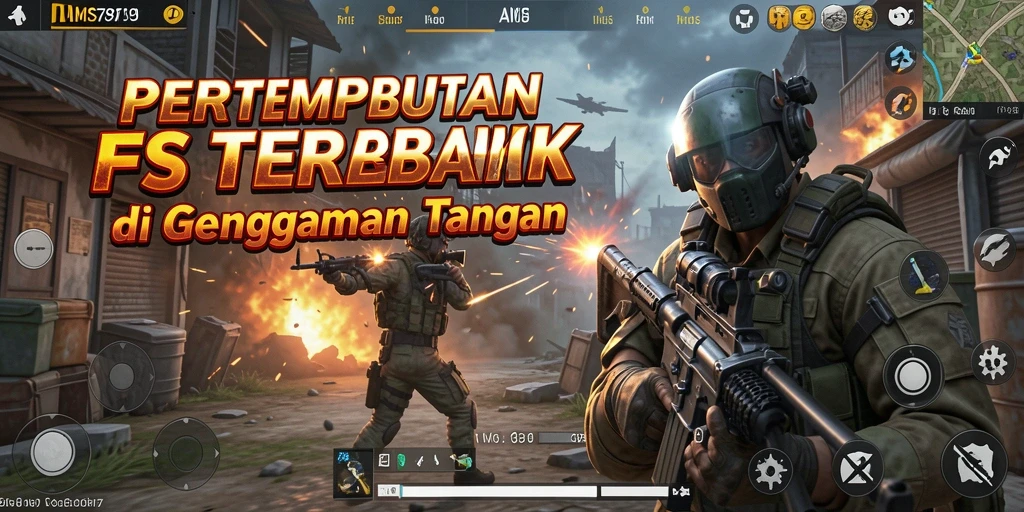 Tampilan gameplay menarik dengan aksi tembak-menembak yang intens.