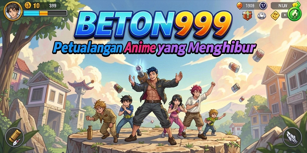 Gameplay BETON999 yang menarik dan penuh warna di dunia Anime.