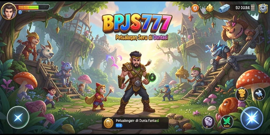 Tangkapan layar gameplay petualangan BPJS777 dengan pemandangan menakjubkan.