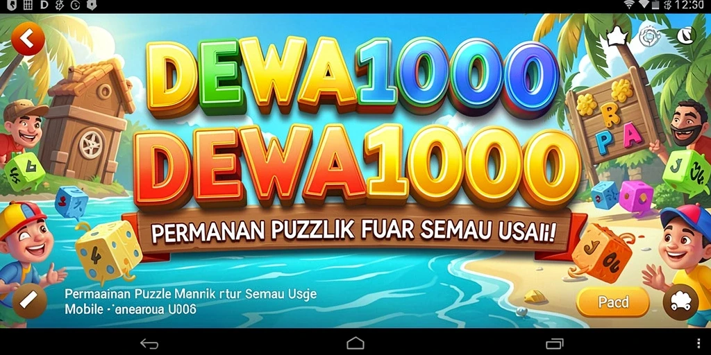 Tampilan gameplay DEWA1000 yang menarik dan menantang.