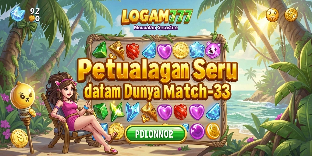 Tampilan gameplay LOGAM777 yang seru dan mengasyikkan.