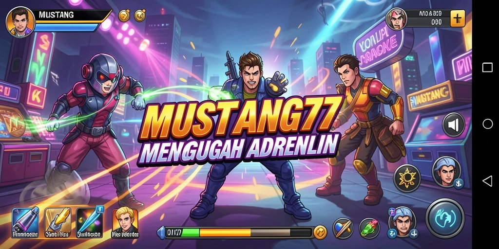 Tangkap momen seru saat bermain MUSTANG77 dengan gameplay Arcade yang memikat.