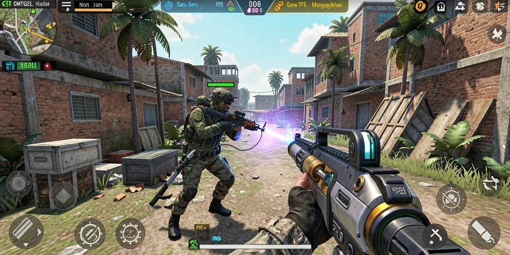 Tampilan gameplay seru dan dinamis dalam OMTOGEL.