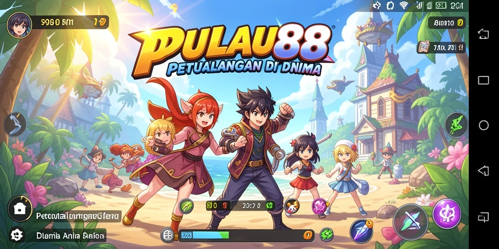 Tangkapan layar PULAU88 menampilkan aksi karakter Anime yang menarik.