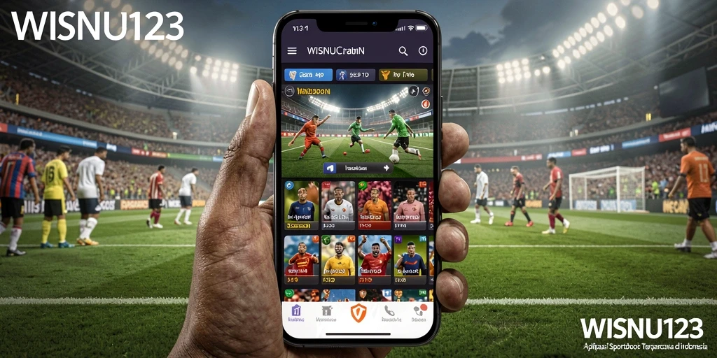 Tangkapan layar yang menunjukkan antarmuka sportsbook WISNU123 saat taruhan.